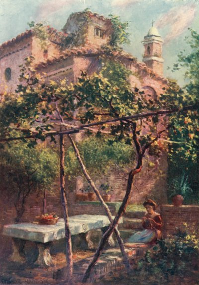 Garden at Murano by A. Trevor Haddon