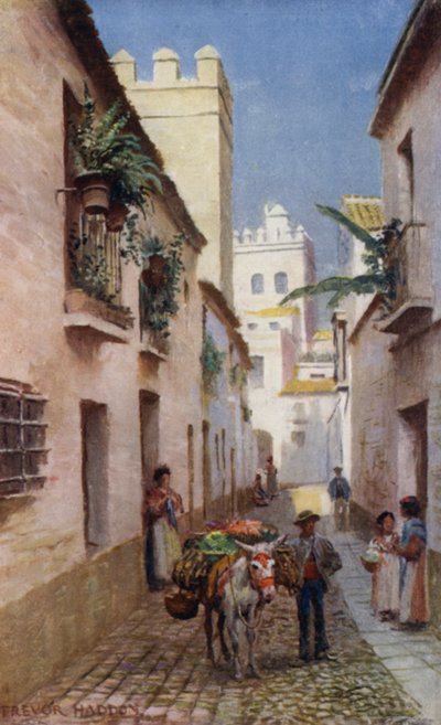 Seville, A Street by A. Trevor Haddon