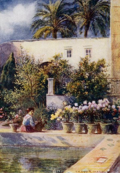 Seville, Gardens of the Alcazar by A. Trevor Haddon
