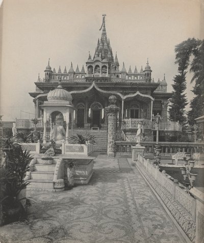 Pareshnath, Jain Temple, Calcutta by A. W. A. Plâté Studio