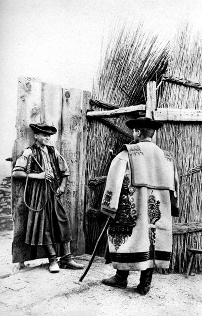 A Cowherd King and His Dwelling Place, Hungary by A. W. Cutler