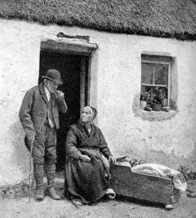 Waiting for the doctor in remote Galway, Ireland, 1922 by A. W. Cutler
