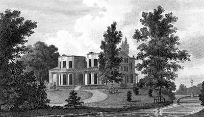 Lord Nelsons Villa at Merton, 19th century by A Warren
