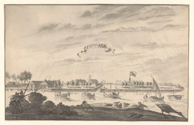 View of Demak by A. de Nelly (possibly)