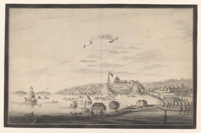 View of Jepara by A. de Nelly (possibly)