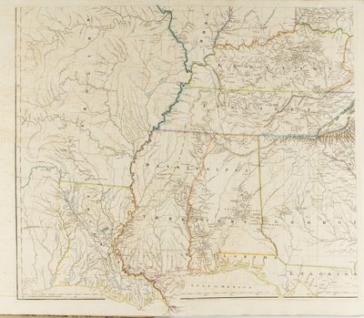 A Map of the United States of North America by Aaron Arrowsmith