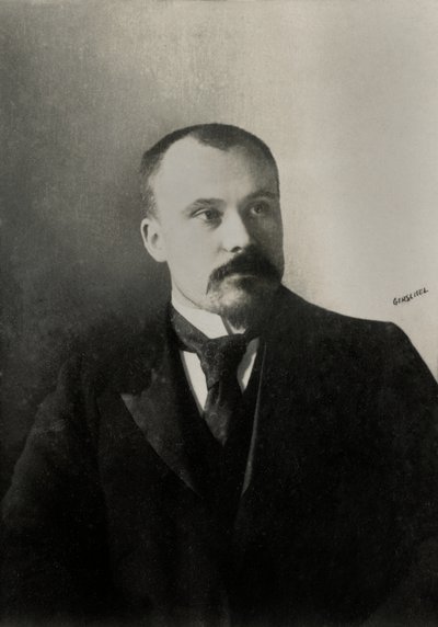 Portrait of Raymond Poincarre by Aaron Gerschel