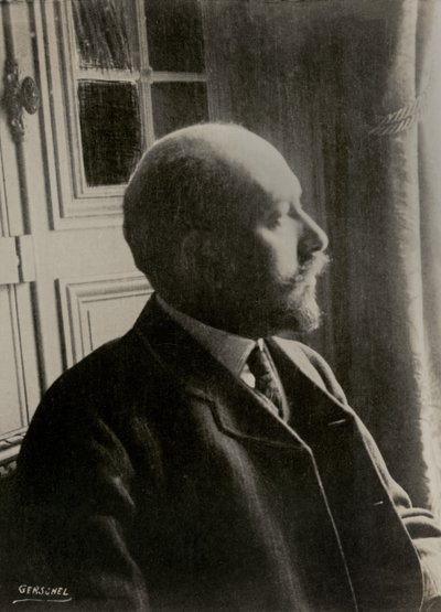 Portrait of the writer Alfred Capus by Aaron Gerschel