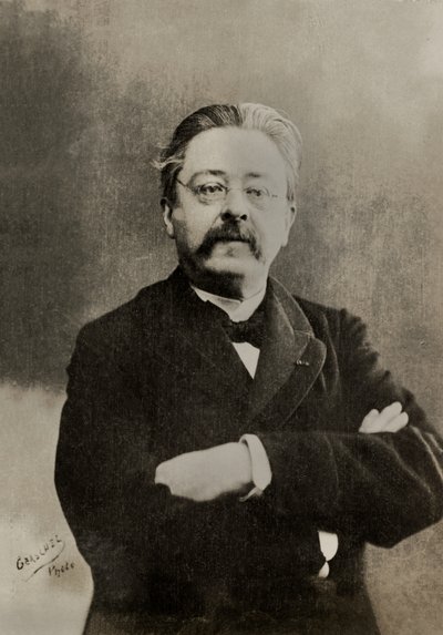 Portrait of the writer Louis Havet by Aaron Gerschel