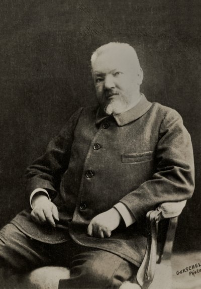 Portrait of the writer Jean Joseph Cornely by Aaron Gerschel