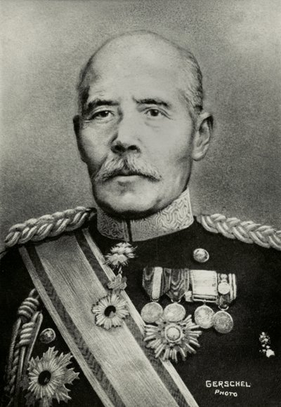 Portrait of General Tamemoto Kuroki by Aaron Gerschel