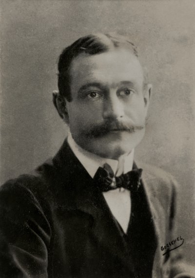 Portrait of the French artist Firmin Gemier by Aaron Gerschel