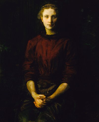 Portrait of a Lady Mrs. William B. Cabot by Abbott Handerson Thayer