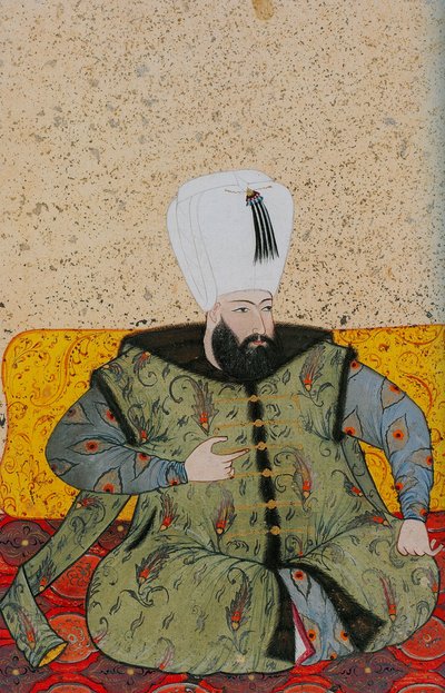 Ahmed I, Sultan of the Ottoman Empire by Abdulcelil Levni