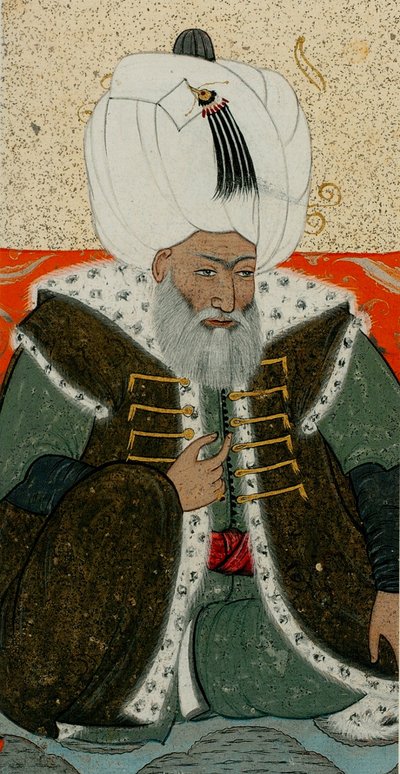 Bayezid II, Sultan of the Ottoman Empire, c. 1710 by Abdulcelil Levni