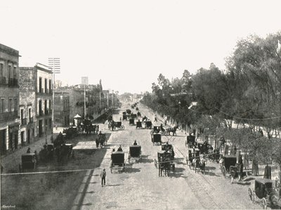 Avenida Juarez, Mexico City, Mexico by Abel Briquet