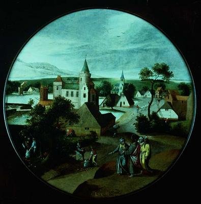 Month of June: Pharisees Warning Christ Against Herod by Abel Grimmer or Grimer