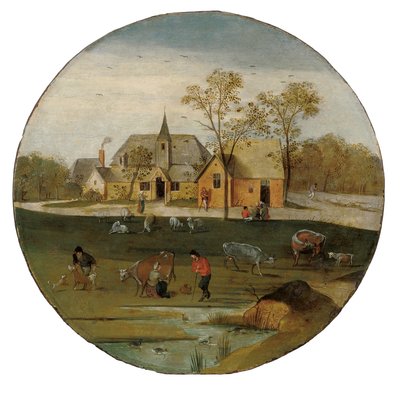 The Month of April by Abel Grimmer or Grimer