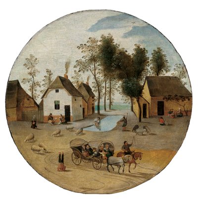 The Month of June by Abel Grimmer or Grimer