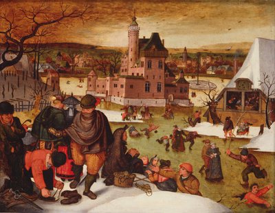Winter by Abel Grimmer or Grimer