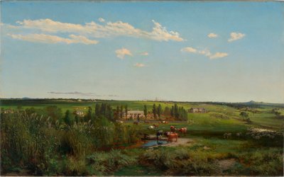 Mount Fyans Homestead (Painting by Louis Buvelot, 1869) by Abraham Louis Buvelot