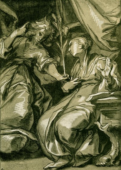 Annunciation by Abraham Bloemaert