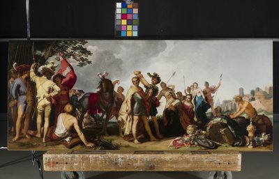 Coronation Scene by Abraham Bloemaert