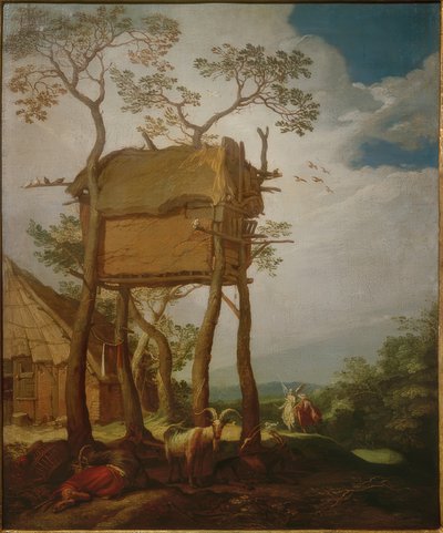 Landscape with Tobias and the Angel by Abraham Bloemaert