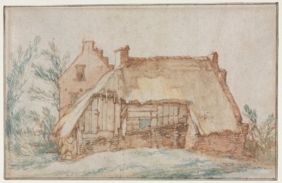 Peasants Cottage by Abraham Bloemaert