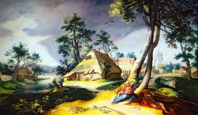 Rest on the Flight to Egypt by Abraham Bloemaert