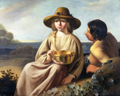 Shepherd and Shepherdess by Abraham Bloemaert