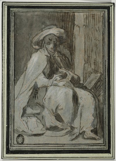 St John of Lycopolis by Abraham Bloemaert
