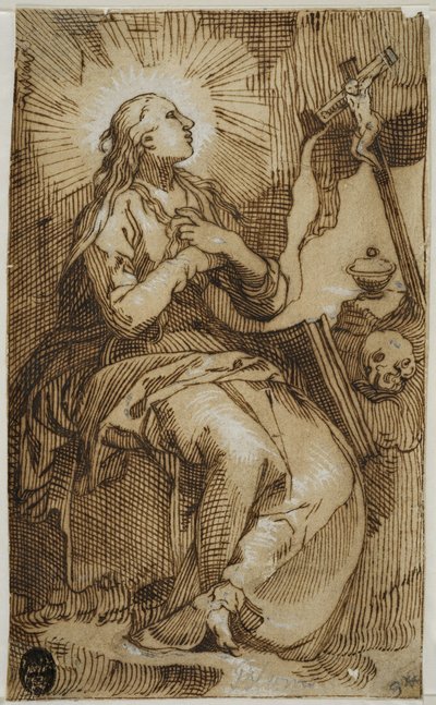 St Mary Magdalene by Abraham Bloemaert