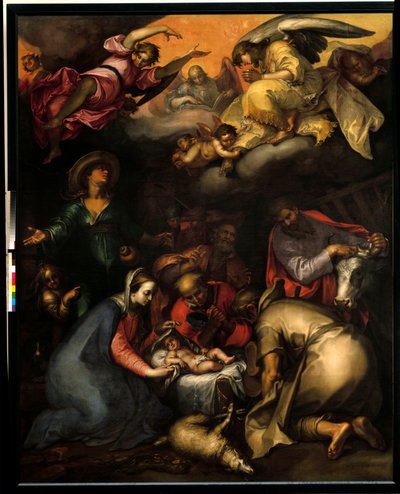 The Adoration of Shepherds by Abraham Bloemaert