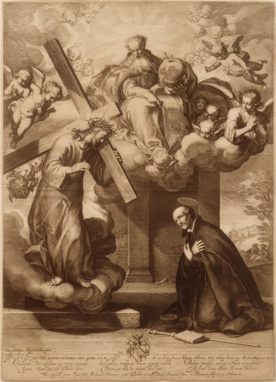 Vision of Ignatius of Loyola at La Storta by Abraham Bloemaert