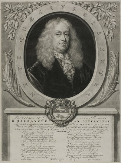 Portrait of D. Hieronymous van Beverningk by Abraham Blooteling