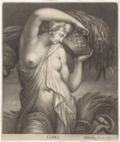 Ceres in a Cornfield by Abraham Bloteling