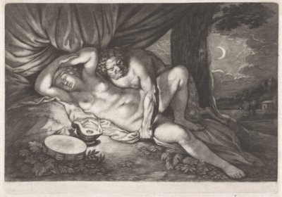 Jupiter and Antiope by Abraham Bloteling