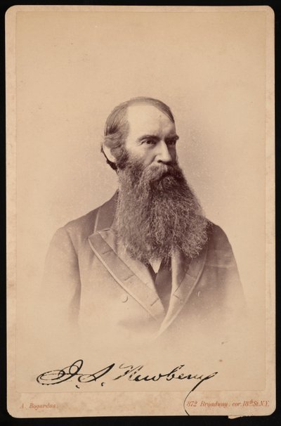 Portrait of John Strong Newberry, Between 1876 and 1887 by Abraham Bogardus