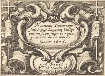 Frontispiece for Callot