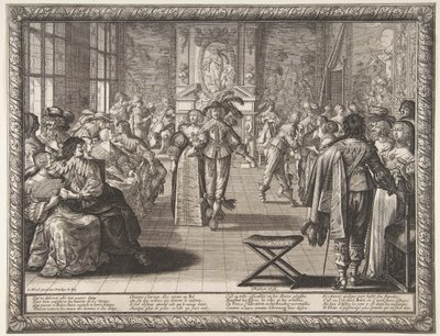 The Ball by Abraham Bosse