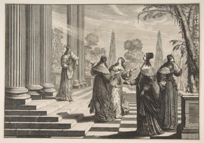The Foolish Virgins Rejected by Abraham Bosse