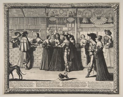 The Gallery of the Palace of Justice, ca. 1638 by Abraham Bosse