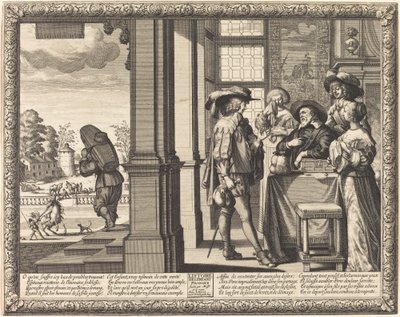 The Prodigal Son Bids Farewell to His Father by Abraham Bosse