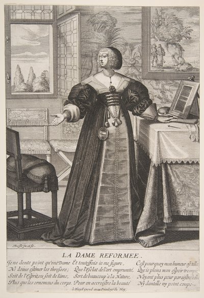 The Reformed Woman by Abraham Bosse