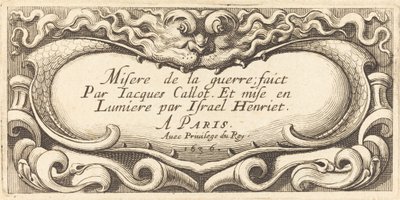 Title Page for Callot