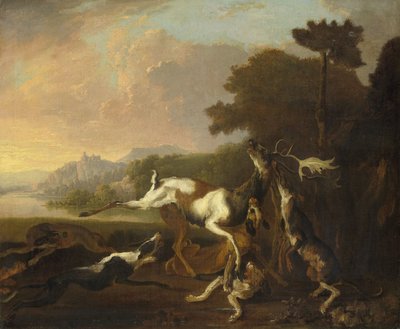 The Deer Hunt by Abraham Danielsz. Hondius