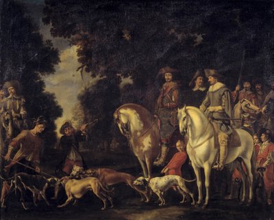 Wild Boar Hunting by Abraham Danielsz. Hondius