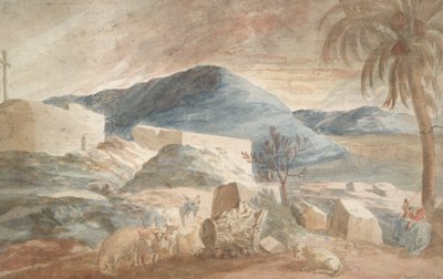 Arcadian Landscape by Abraham Genoels