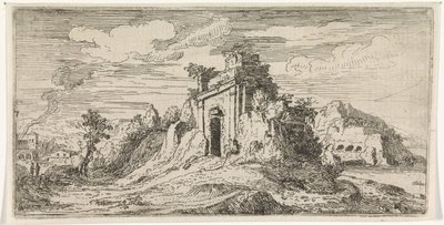Landscape with the Ruins of a Gate by Abraham Genoels